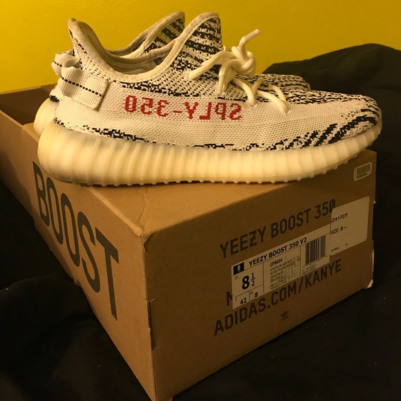 authentic yeezy zebra
